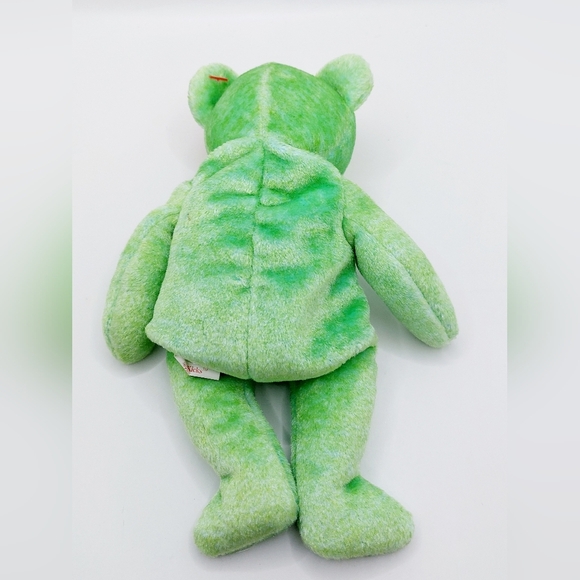 Vtg Retired Ty Beanie Baby Kicks the Soccer Bear Plush Toy‎ - Picture 3 of 8